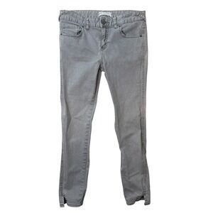 Free People Womens Gray Skinny Jeans Size W27‎ Ankle Length Stretch Denim